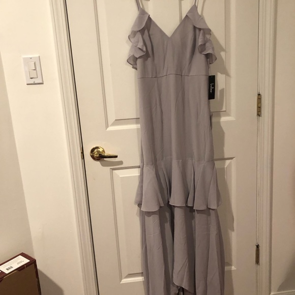 NWT Lulus Ruffled Maxi Dress - Picture 2 of 7